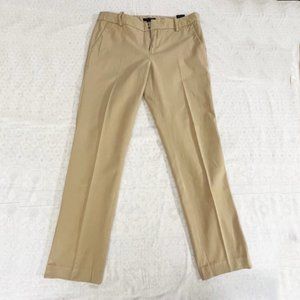 Tommy Hilfiger Tan/Khaki  Cotton Straight Slim Fit Pant Size 6